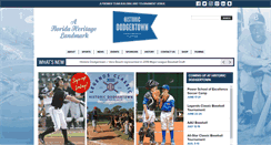 Desktop Screenshot of historicdodgertown.com